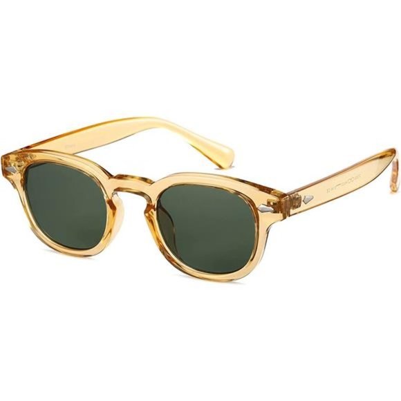 Other - 𝅺unisex Vintage Retro Round Style Tinted Sunglasses